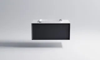 Тумба с раковиной Astra-Form Фрейм 4631177713965 100 см серый матовый